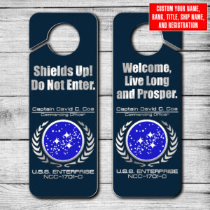 Star Trek Personalized Door Hangers