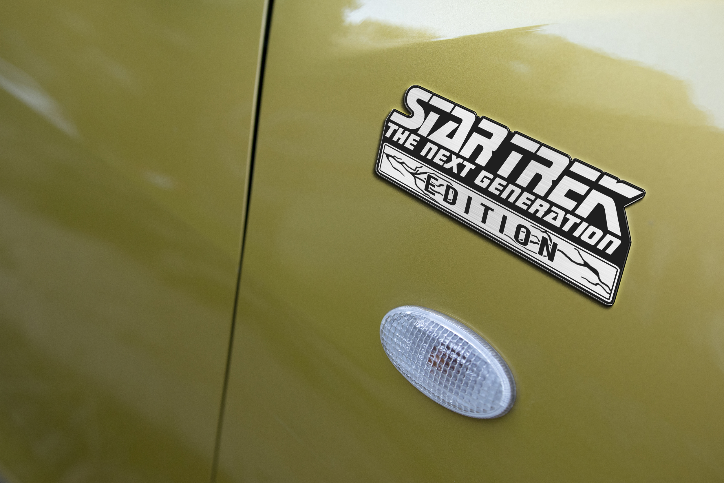 Star Trek The Next Generation Laser Engraved Car Emblem 6 Star Trek The Next Generation Laser Engraved Car Emblem - Image 6