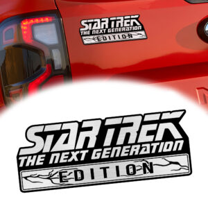 Star Trek The Next Generation Laser Engraved Car Emblem