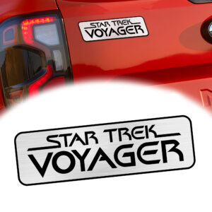 Star Trek Voyager Laser Engraved Car Emblem