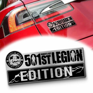 Star Wars 501st Legion Edition Laser-Engraved Car Badge