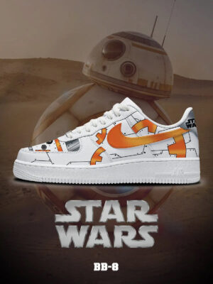 Star Wars BB-8 Air Force 1 Shoes Sneakers