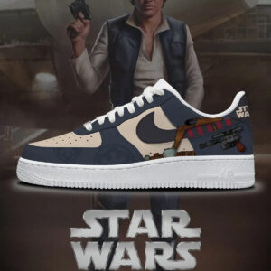 Star Wars Han Solo Air Force 1 Shoes Sneakers