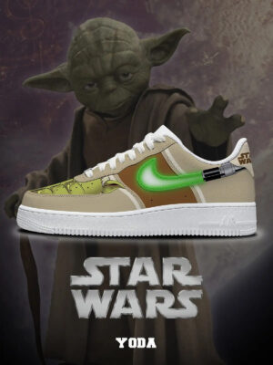 Star Wars Yoda Air Force 1 Shoes Sneakers