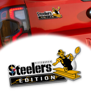 Pittsburgh Steelers Edition Inspired Custom Acrylic Car Emblem Version 1