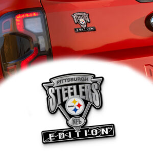 Pittsburgh Steelers Edition Inspired Custom Acrylic Car Emblem Version 2
