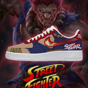 Street Fighter Akuma Air Force 1 Shoes Sneakers