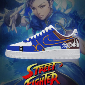 Street Fighter Chun-Li Air Force 1 Shoes Sneakers