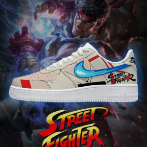 Street Fighter Ryu Air Force 1 Shoes Sneakers