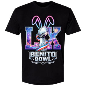 Super Bowl LX Benito Bowl Logo T-Shirt