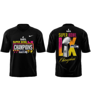 Super Bowl LX Champions Seattle Seahawks Football Jersey