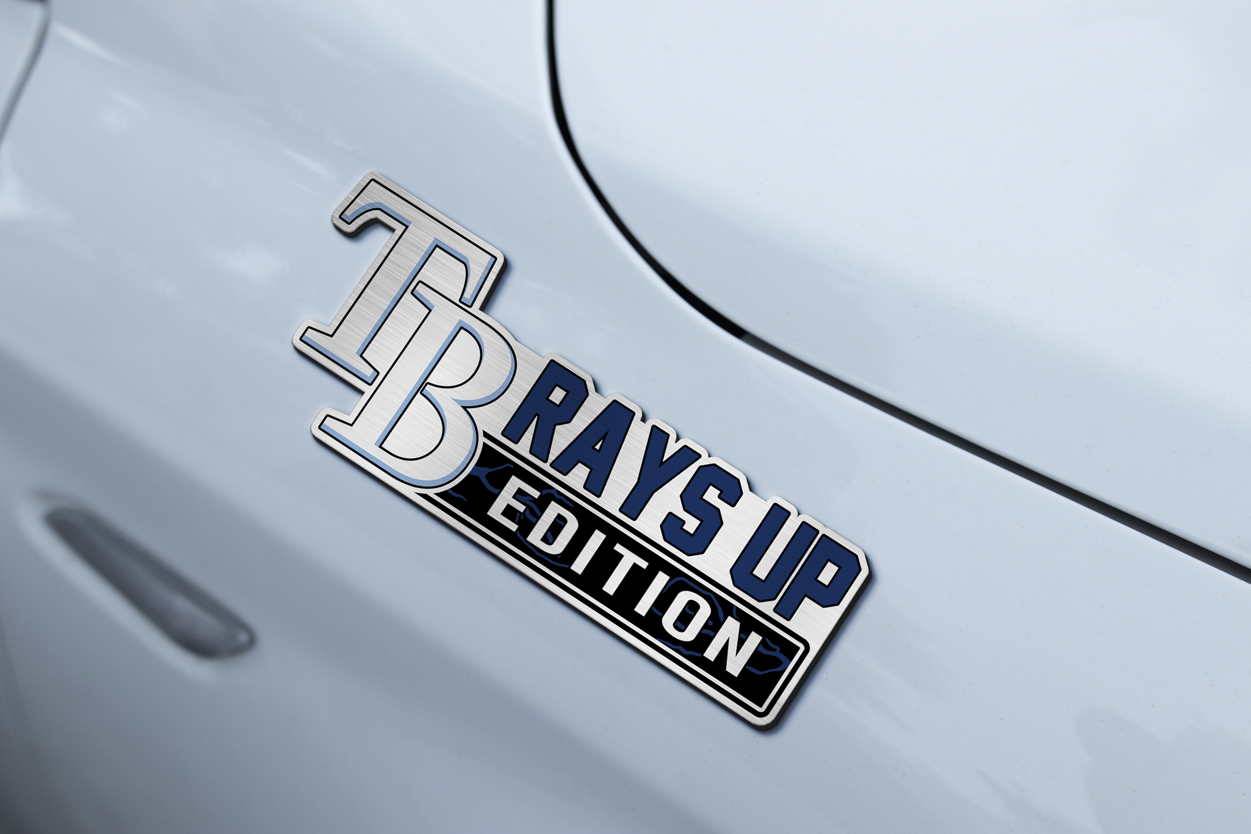 Tampa Bay Rays Edition Car Emblem 5 Tampa Bay Rays Edition Car Emblem - Image 5