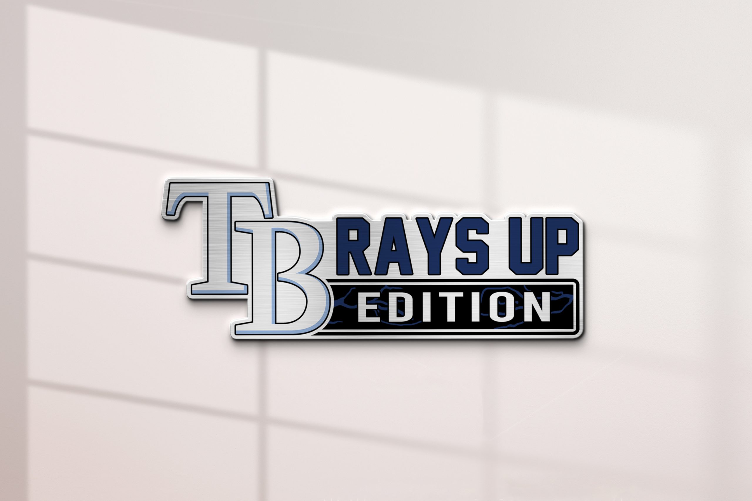 Tampa Bay Rays Edition Car Emblem 3 Tampa Bay Rays Edition Car Emblem - Image 3