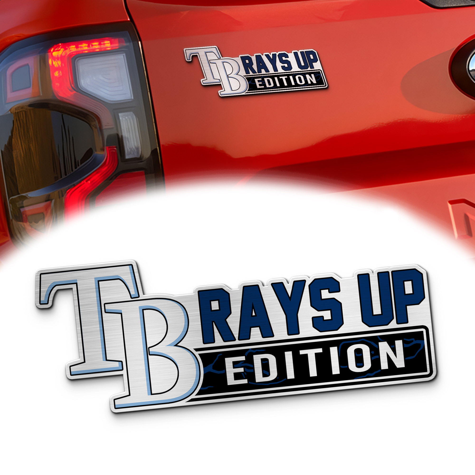 Tampa Bay Rays Edition Car Emblem 1 Tampa Bay Rays Edition Car Emblem