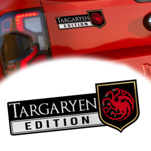 House Targaryen Edition Engraved Car Emblem
