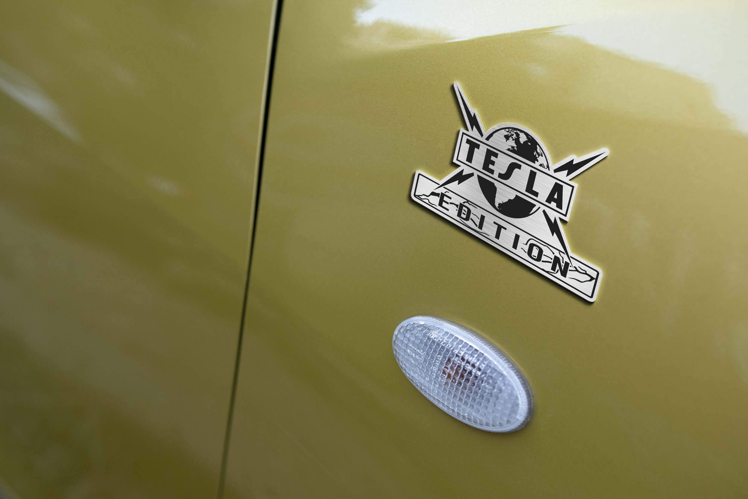 Tesla Edition Acrylic Car Emblem 5 Tesla Edition Acrylic Car Emblem - Image 5