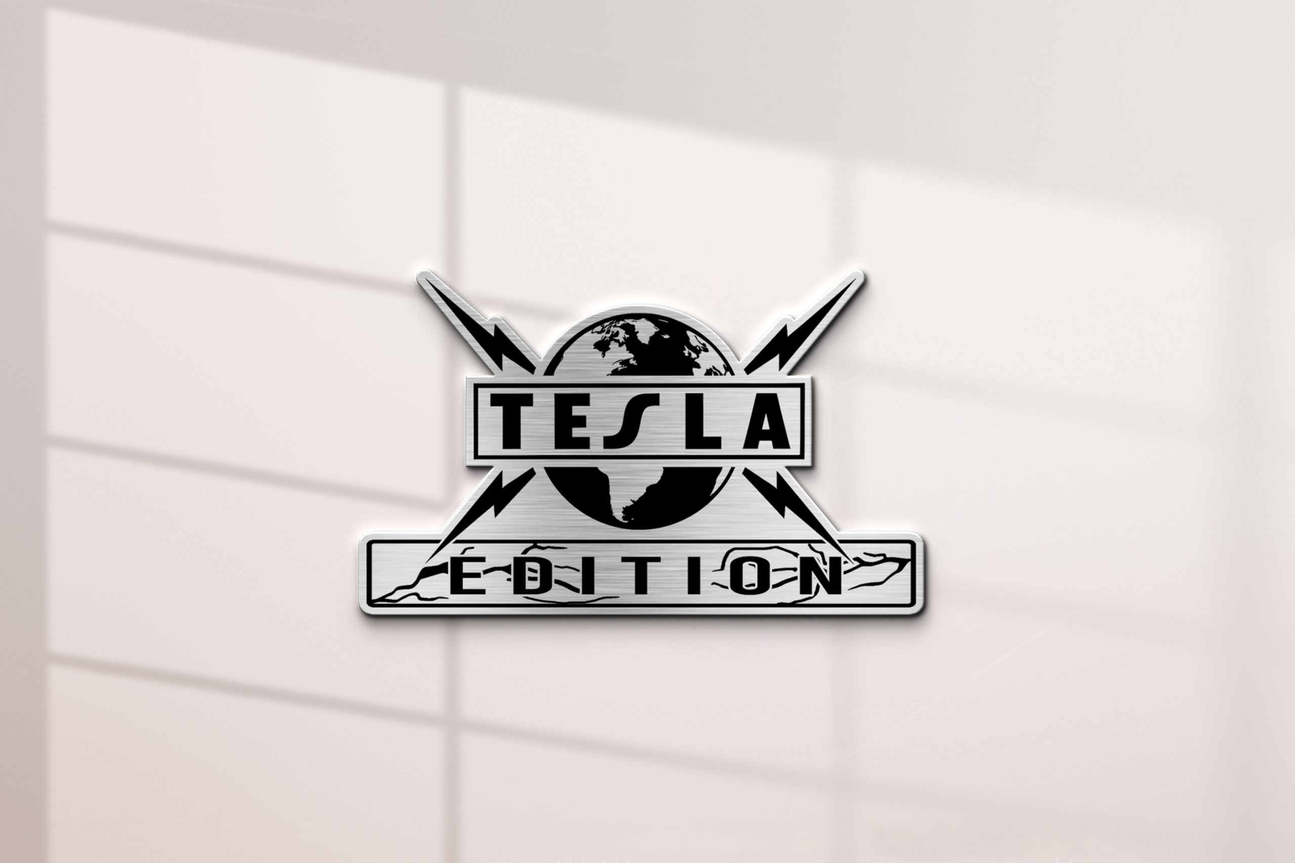 Tesla Edition Acrylic Car Emblem 2 Tesla Edition Acrylic Car Emblem - Image 2