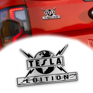 Tesla Edition Acrylic Car Emblem
