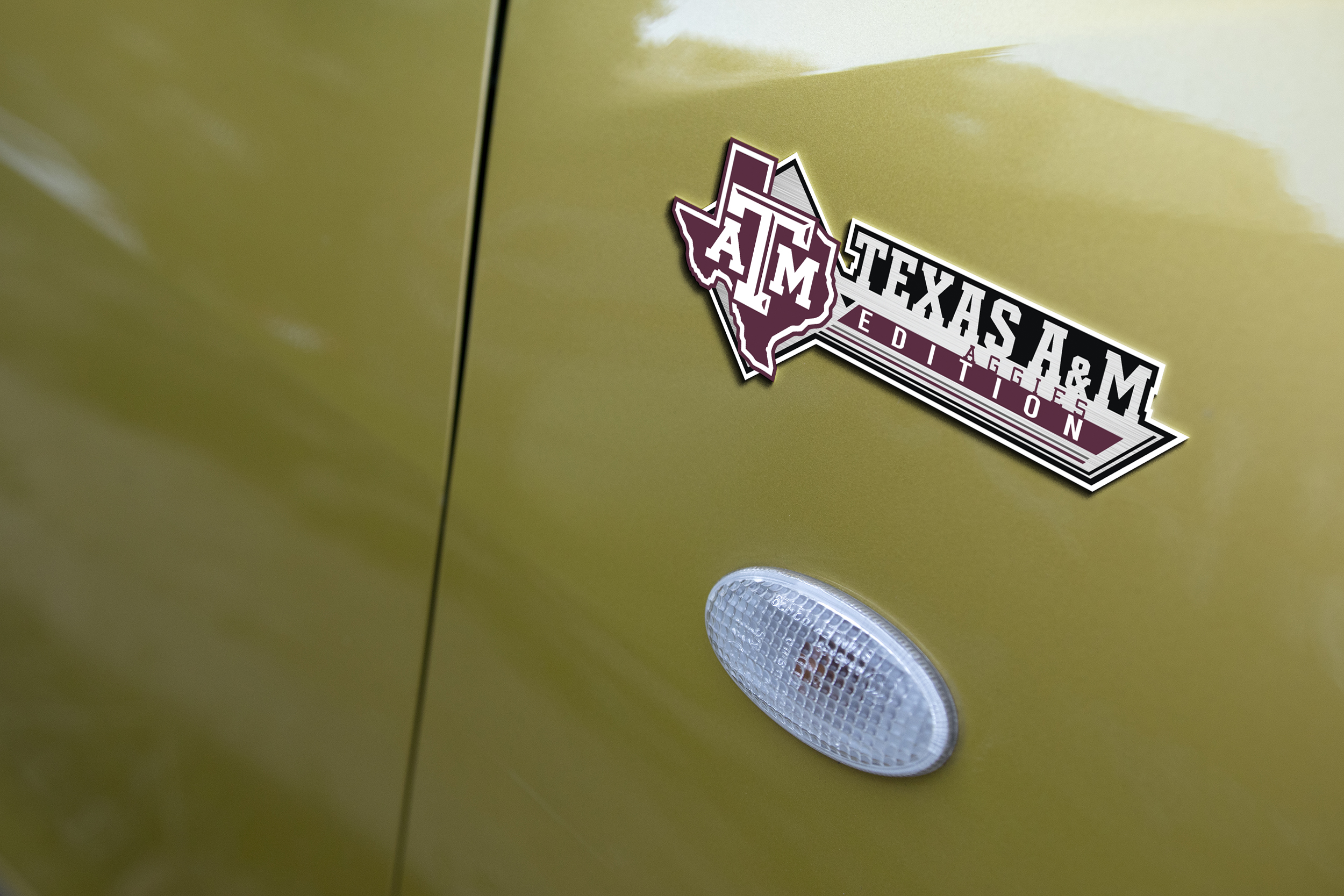 Texas AM Aggies Edition Acrylic Car Emblem 5 Texas AM Aggies Edition Acrylic Car Emblem - Image 5