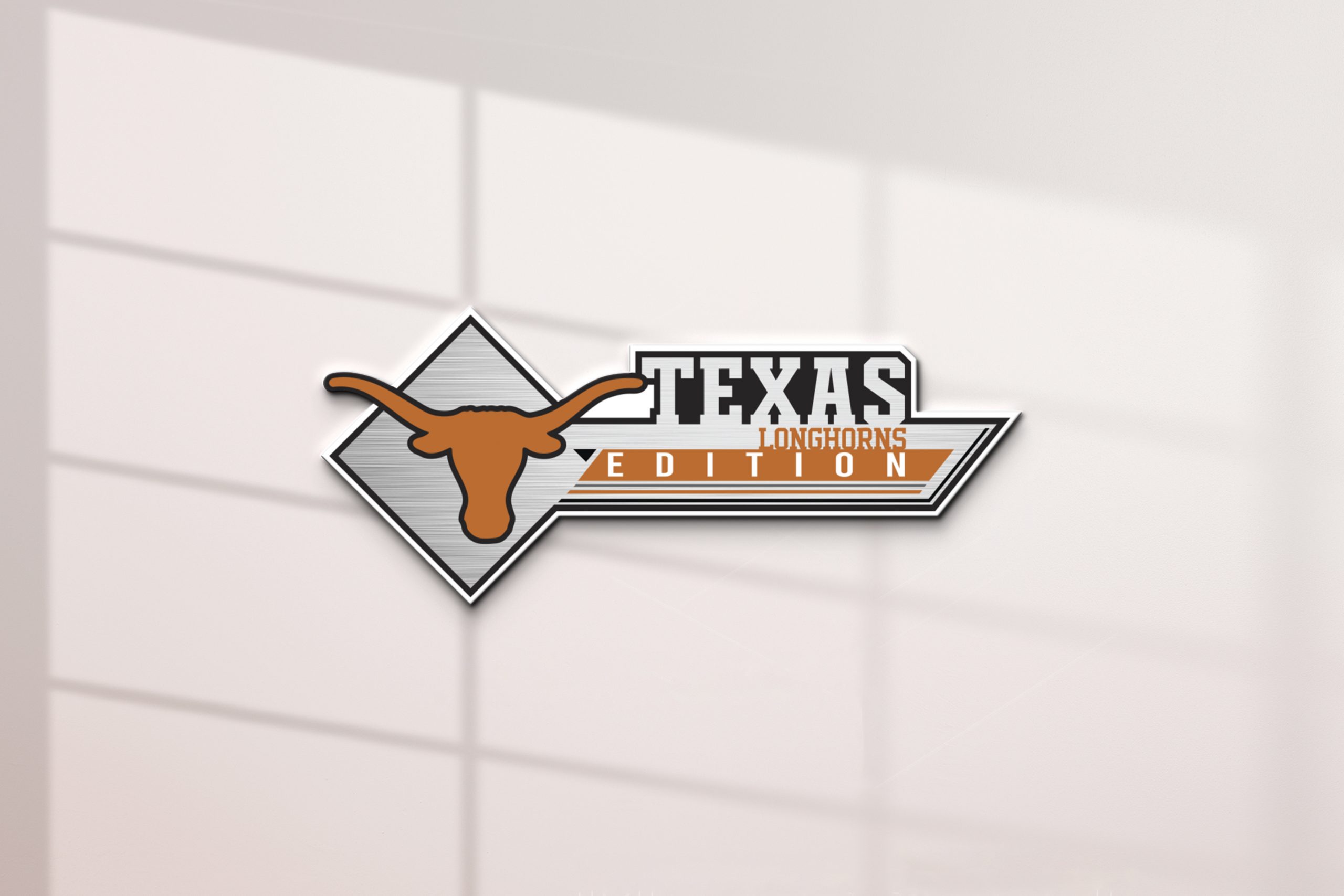 Texas Longhorns Edition Acrylic Car Emblem 2 Texas Longhorns Edition Acrylic Car Emblem - Image 2
