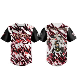 Texas Rangers x Jujutsu Kaisen Theme Night 2026 Baseball Jersey