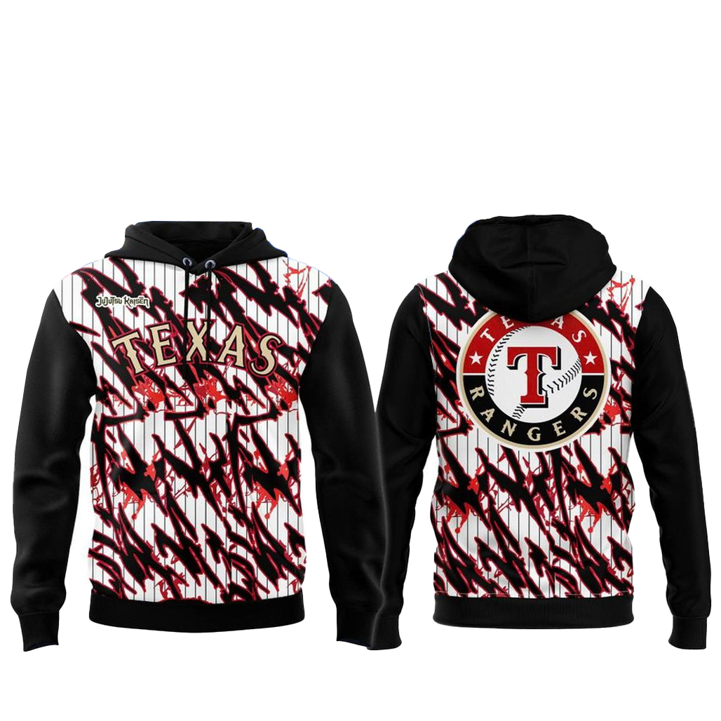 Texas Rangers x Jujutsu Kaisen Theme Night 2026 Hoodie 1 Texas Rangers x Jujutsu Kaisen Theme Night 2026 Hoodie