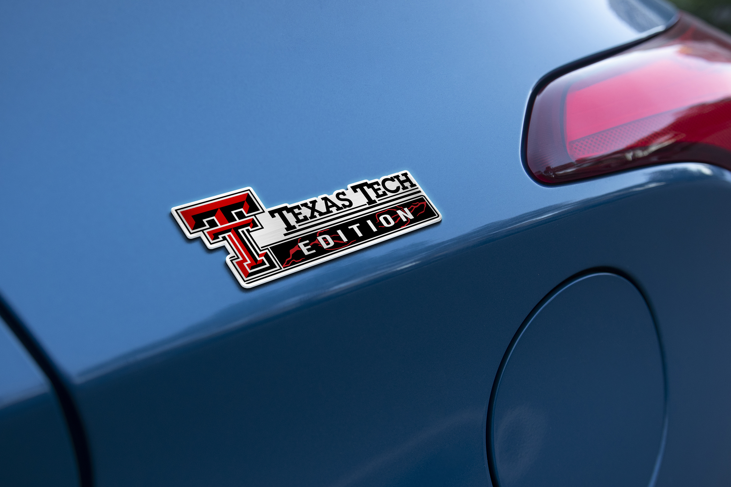 Texas Tech Red Raiders Edition Acrylic Car Name Emblem 4 Texas Tech Red Raiders Edition Acrylic Car Name Emblem - Image 4