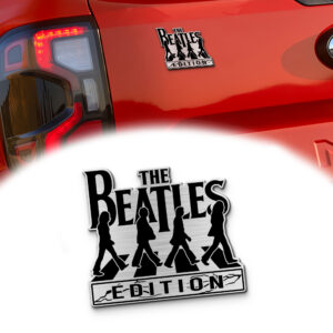 The Beatles Edition Laser Engraved Car Name Emblem Version 2
