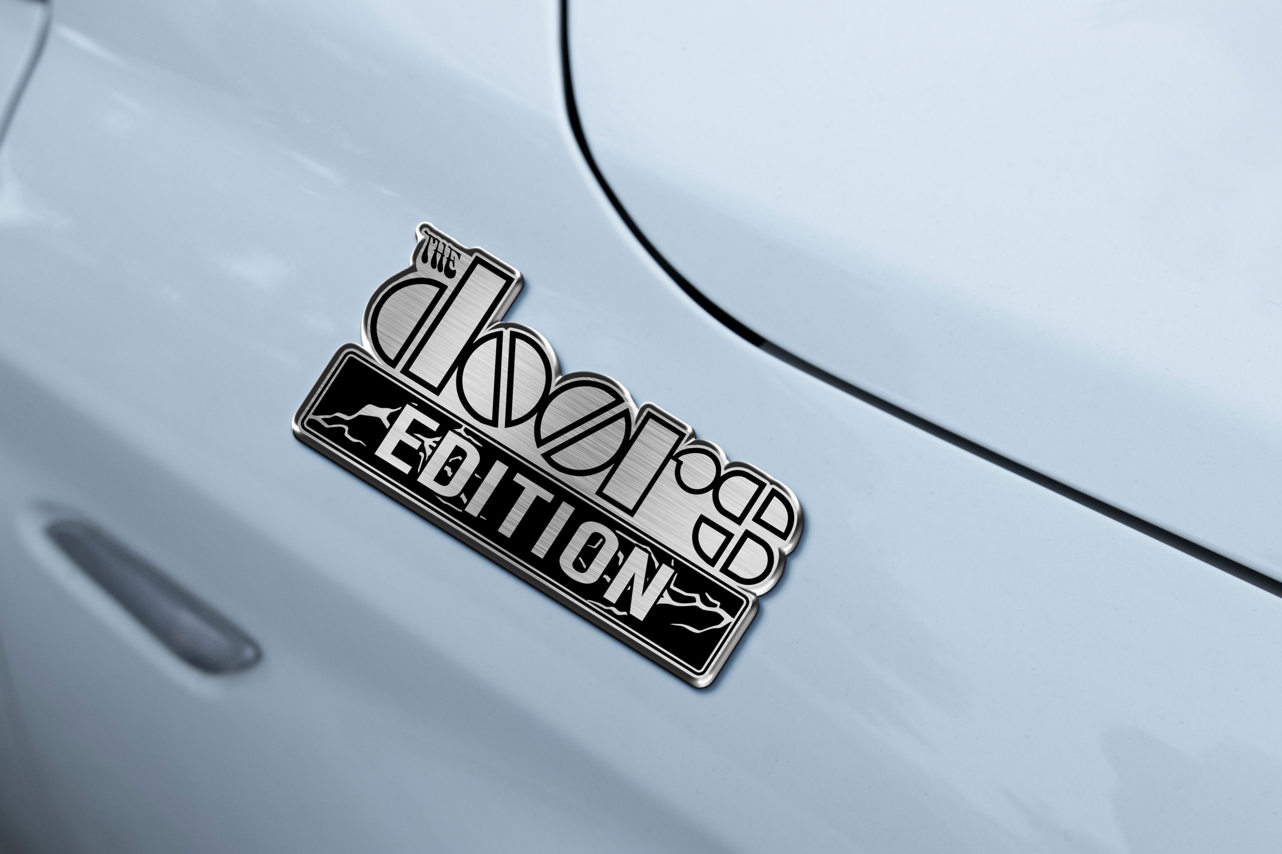 The Doors Edition Laser Engraved Car Name Emblem 4 The Doors Edition Laser Engraved Car Name Emblem - Image 4