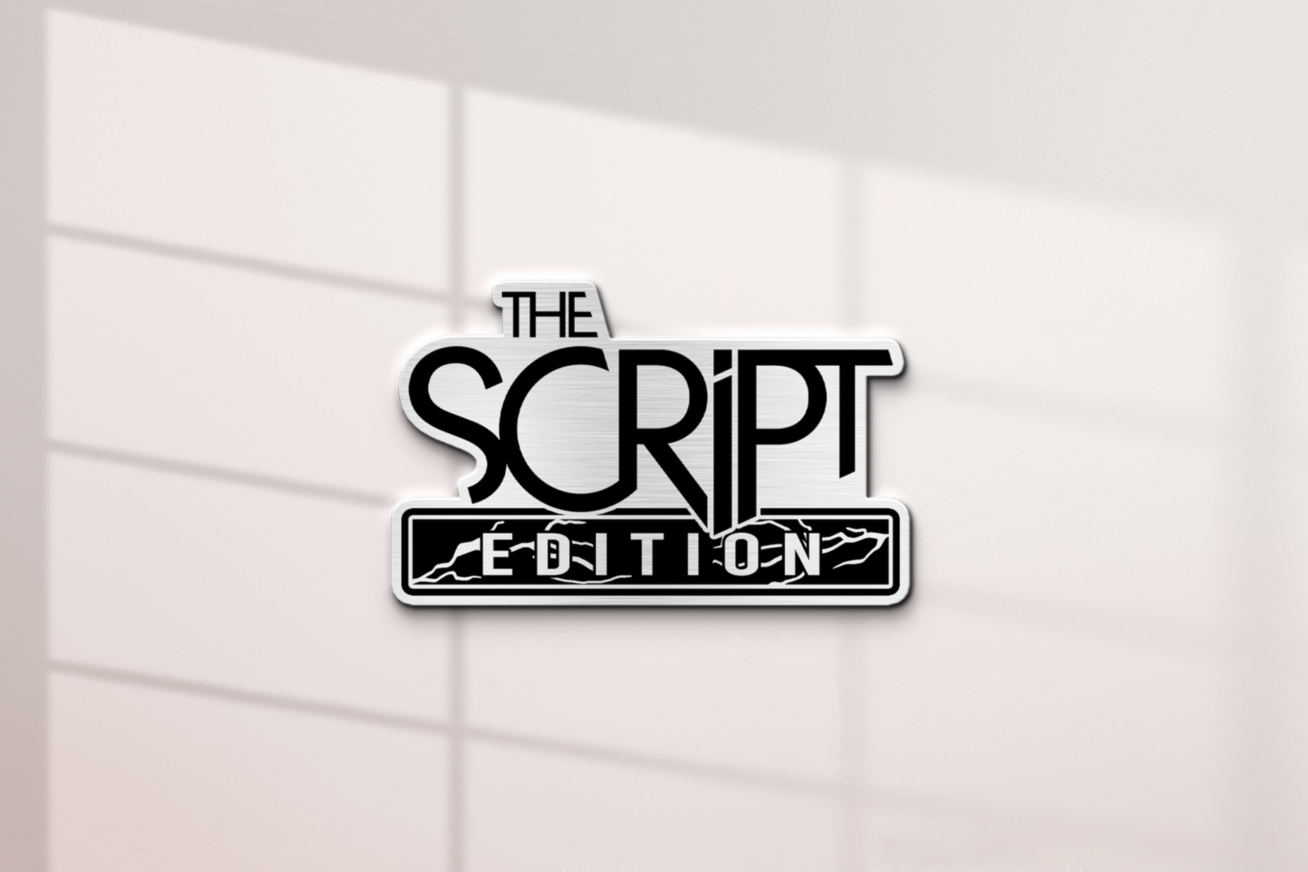 The Script Edition Acrylic Car Emblem 2 The Script Edition Acrylic Car Emblem - Image 2