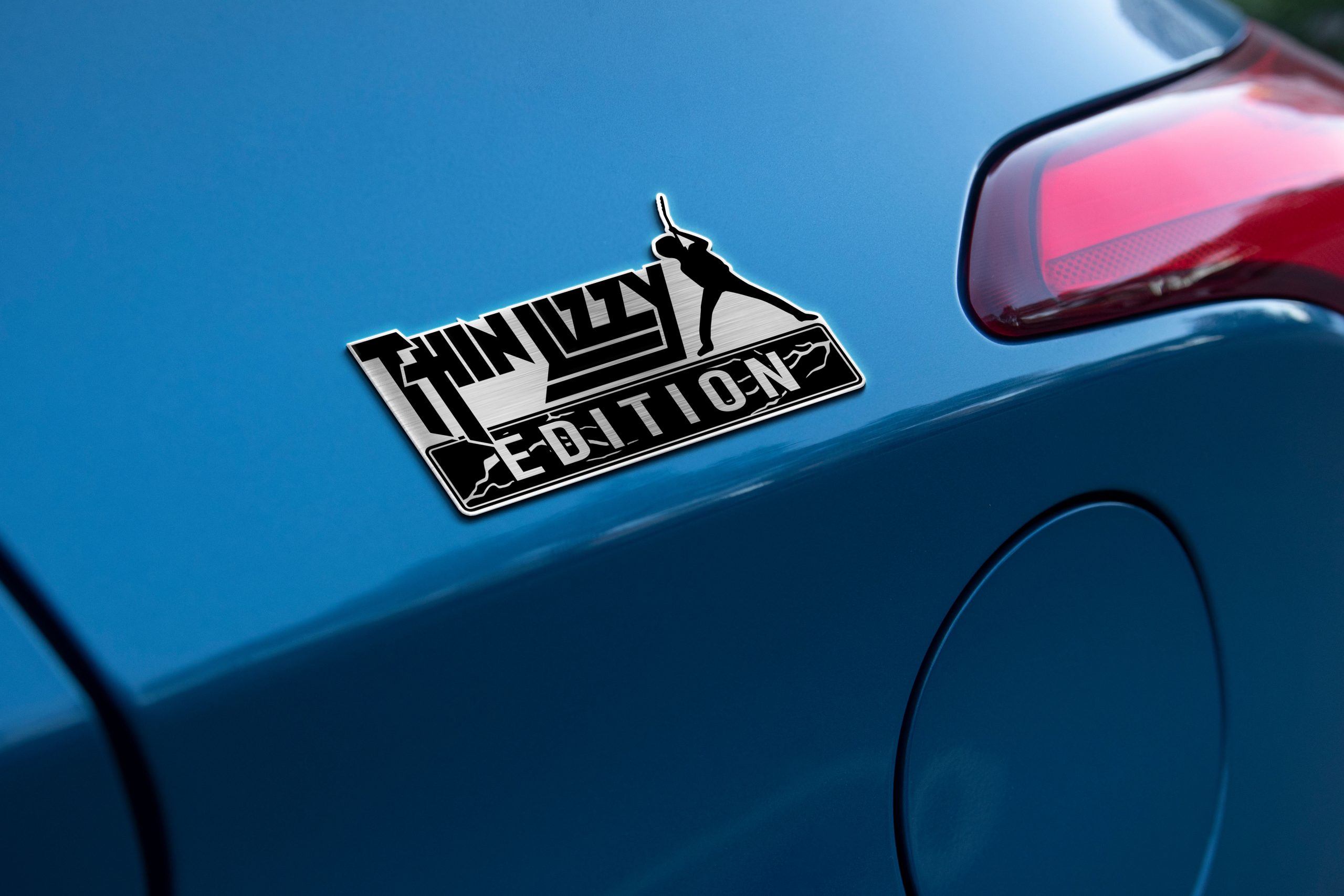 Thin Lizzy Edition Laser Engraved Car Name Emblem 2 Thin Lizzy Edition Laser Engraved Car Name Emblem - Image 2