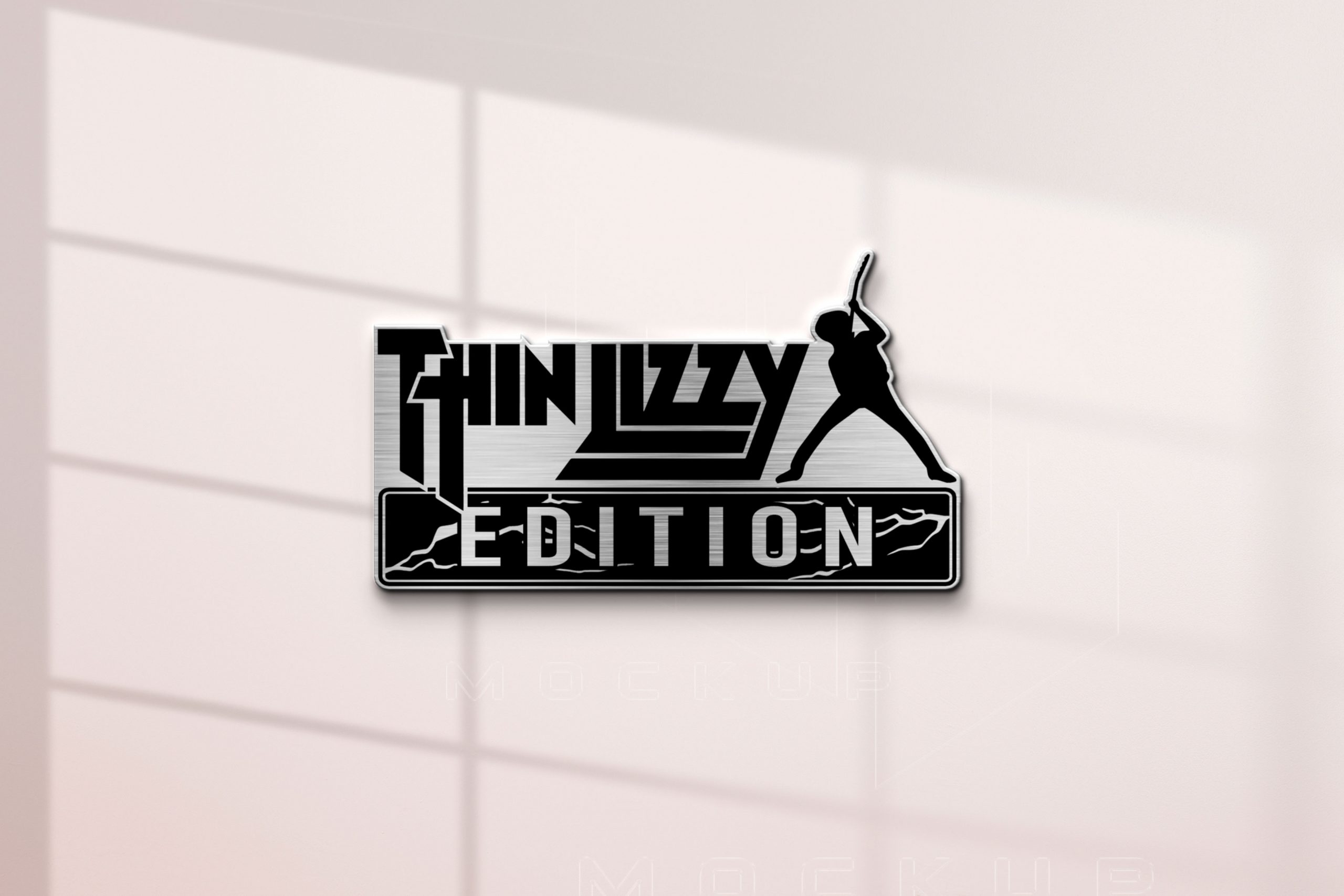 Thin Lizzy Edition Laser Engraved Car Name Emblem 6 Thin Lizzy Edition Laser Engraved Car Name Emblem - Image 6