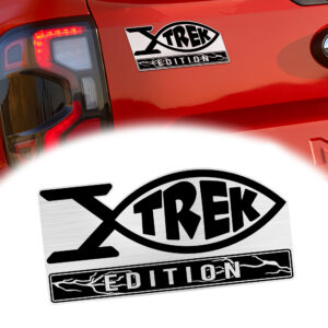 Star Trek Fish Laser Engraved Car Emblem