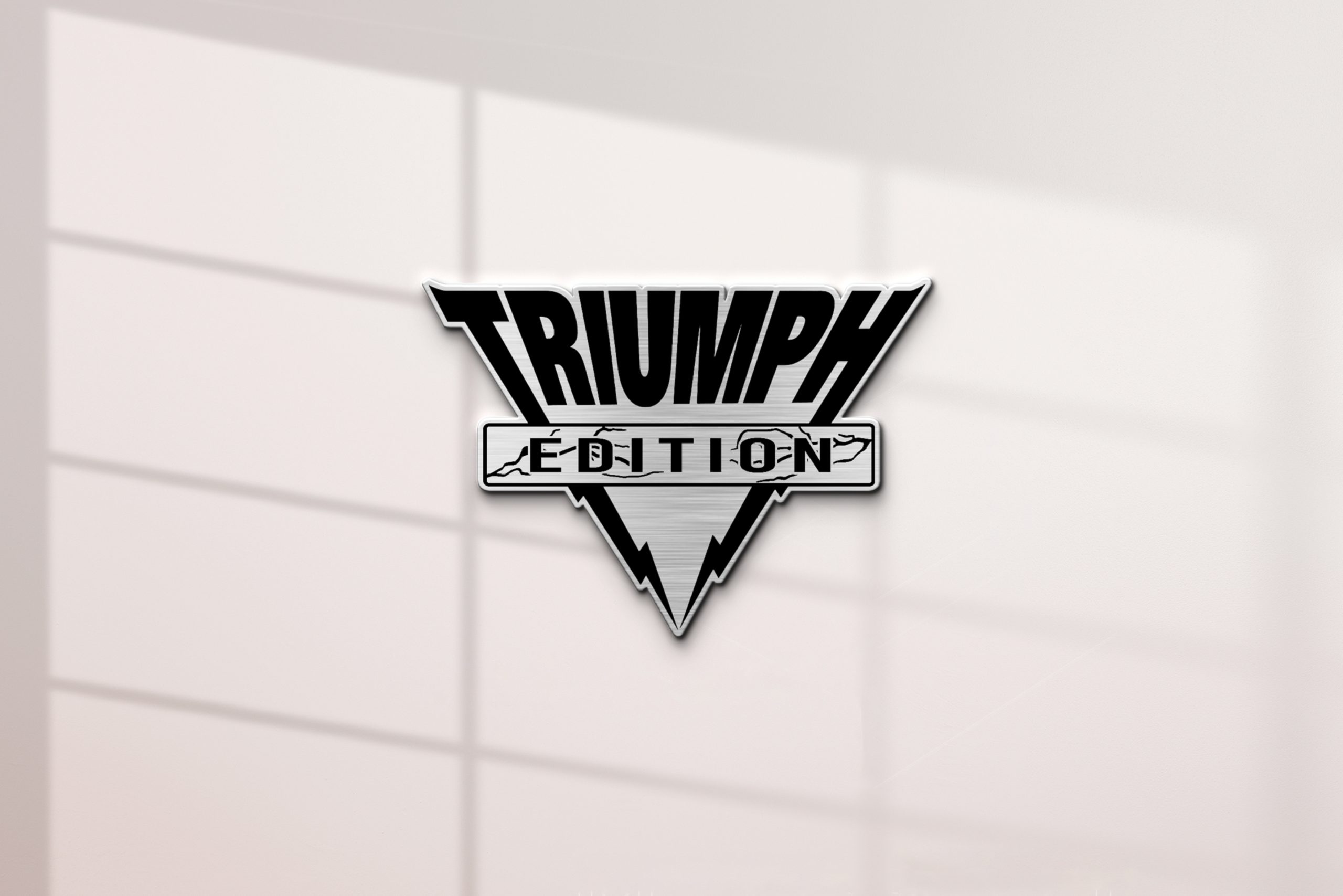 Triumph Edition Laser Engraved Car Emblem Version 2 2 Triumph Edition Laser Engraved Car Emblem Version 2 - Image 2