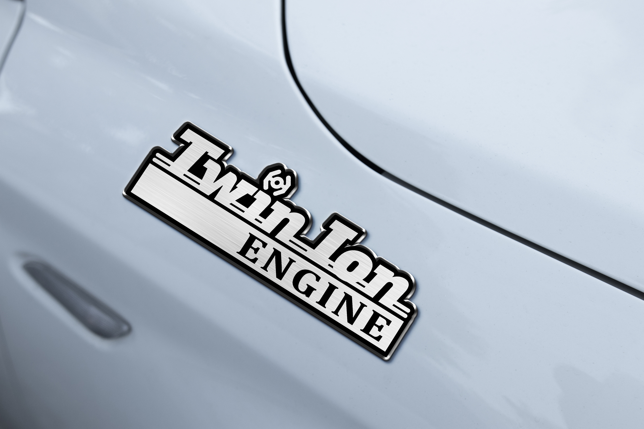 Twin Ion Engine Laser Engraved Car Emblem 6 Twin Ion Engine Laser Engraved Car Emblem - Image 6