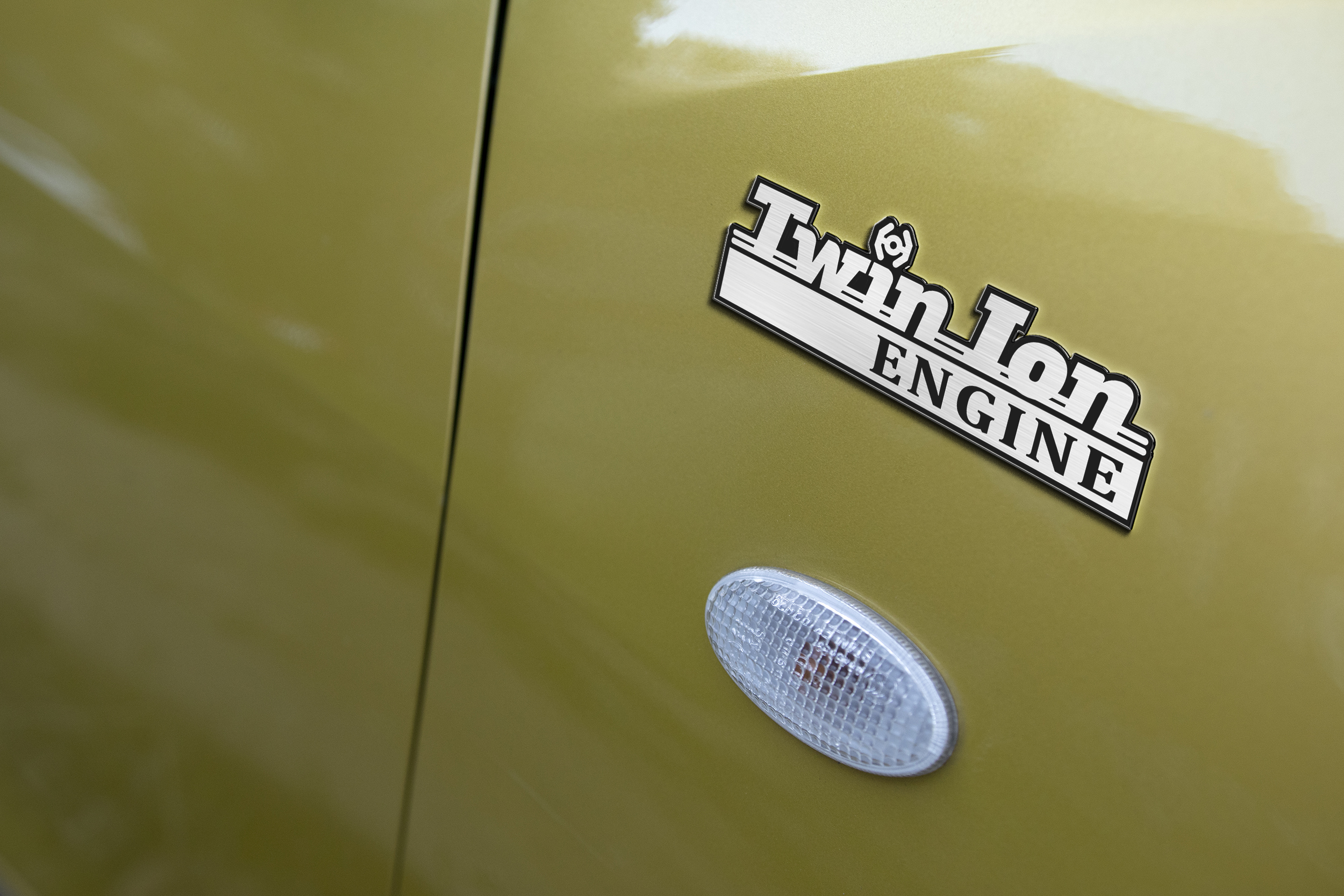 Twin Ion Engine Laser Engraved Car Emblem 5 Twin Ion Engine Laser Engraved Car Emblem - Image 5