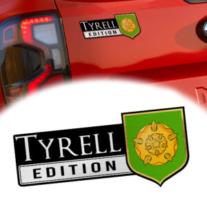 House Tyrell Edition Engraved Car Emblem