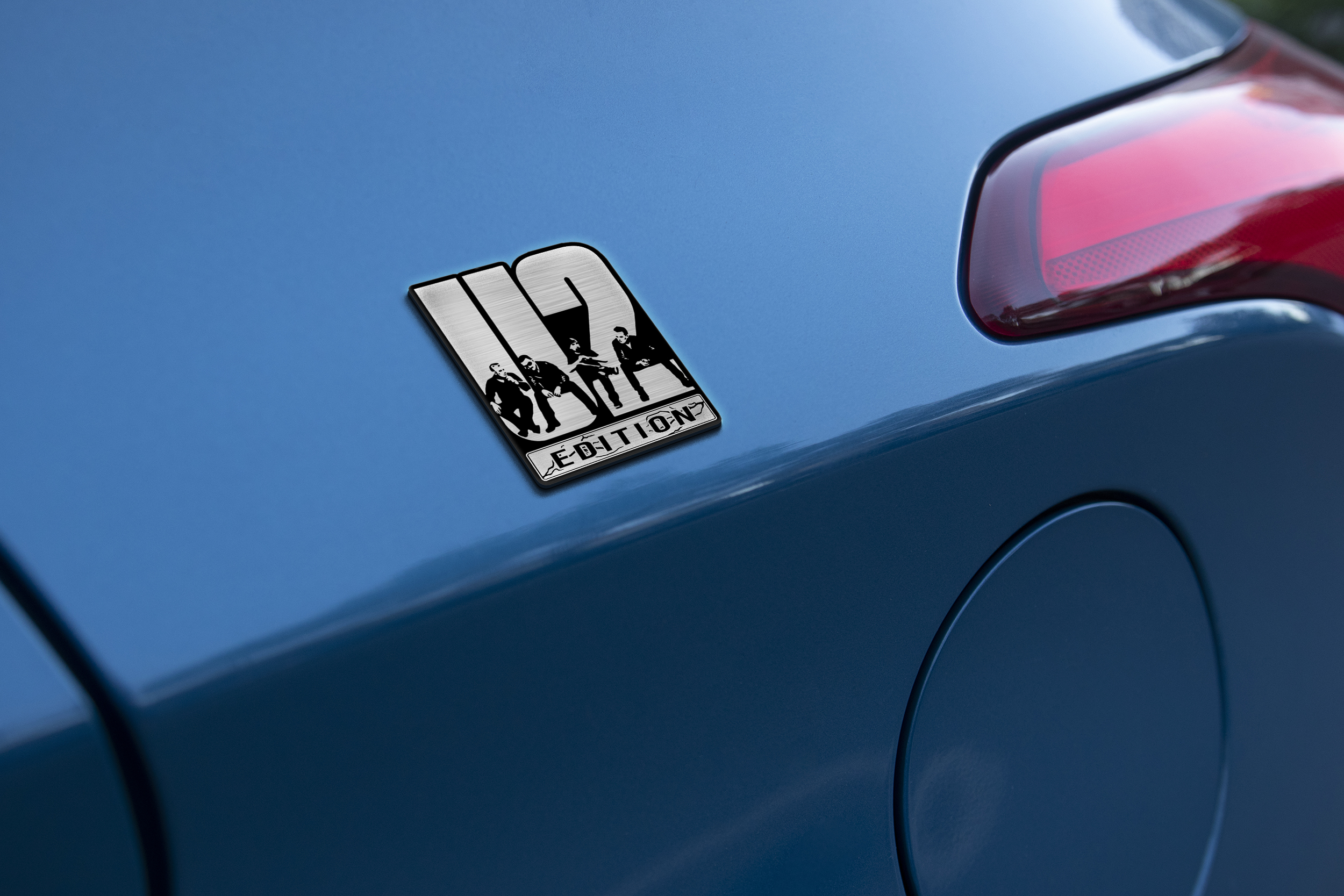 U2 Edition Laser Engraved Car Emblem Version 1 4 U2 Edition Laser Engraved Car Emblem Version 1 - Image 4