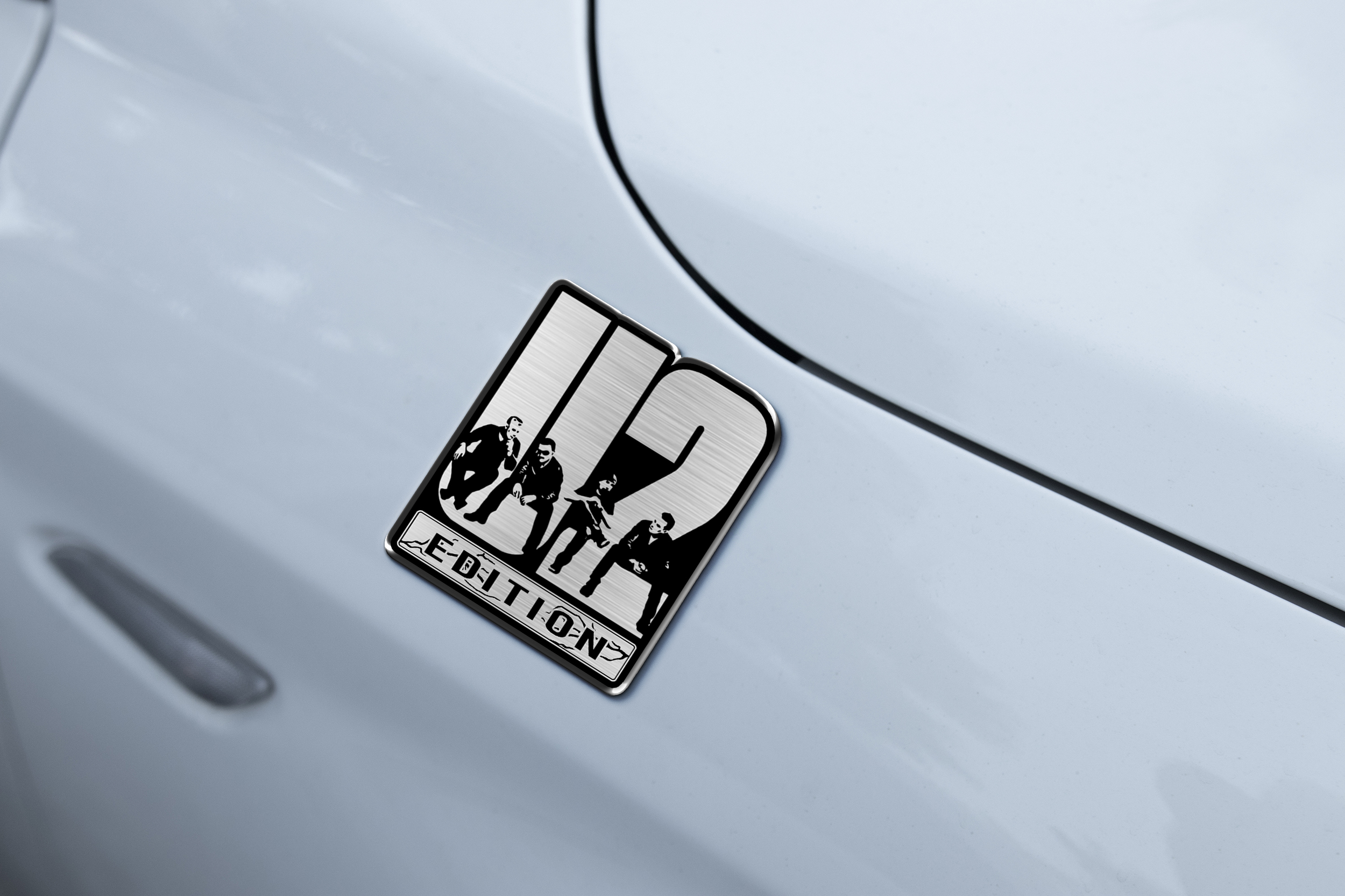 U2 Edition Laser Engraved Car Emblem Version 1 5 U2 Edition Laser Engraved Car Emblem Version 1 - Image 5