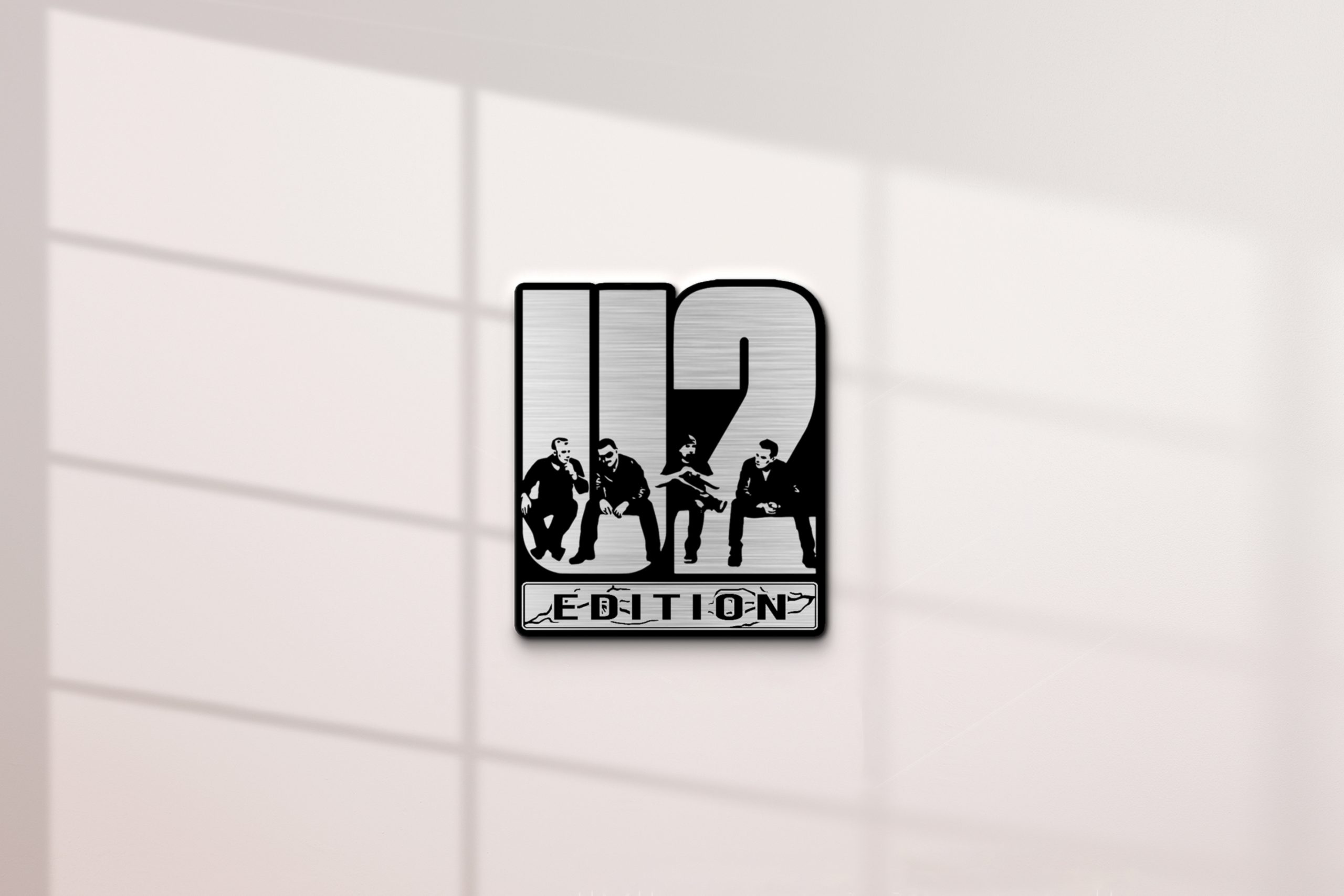 U2 Edition Laser Engraved Car Emblem Version 1 2 U2 Edition Laser Engraved Car Emblem Version 1 - Image 2