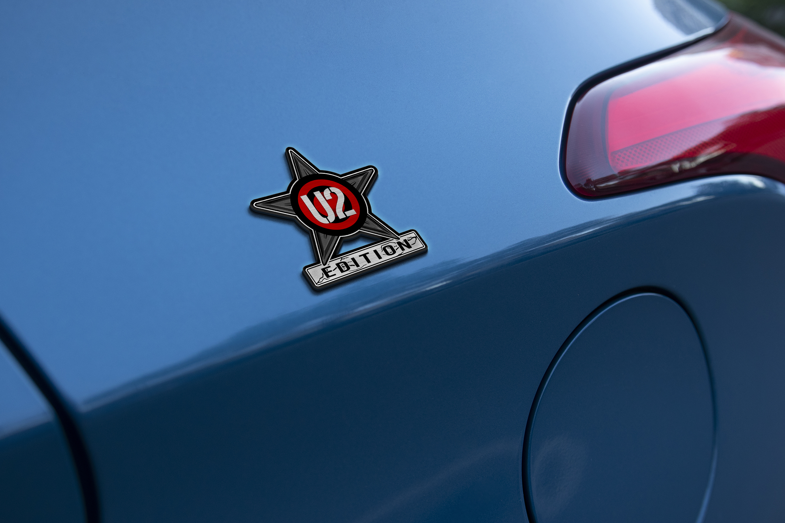 U2 Edition Laser Engraved Car Emblem Version 2 4 U2 Edition Laser Engraved Car Emblem Version 2 - Image 4