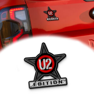 U2 Edition Laser Engraved Car Emblem Version 2