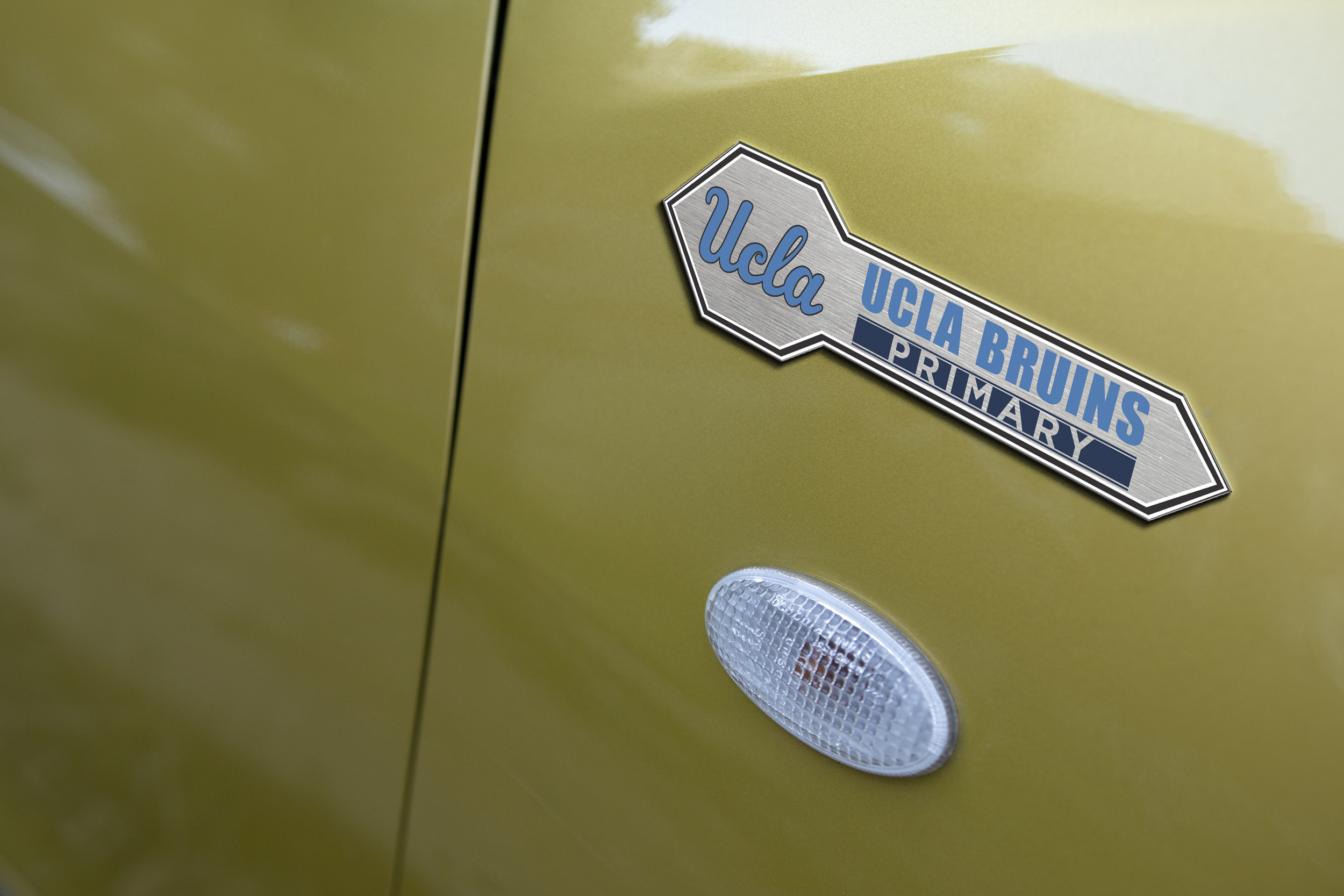 UCLA Bruins Edition Acrylic Car Name Emblem 5 UCLA Bruins Edition Acrylic Car Name Emblem - Image 5