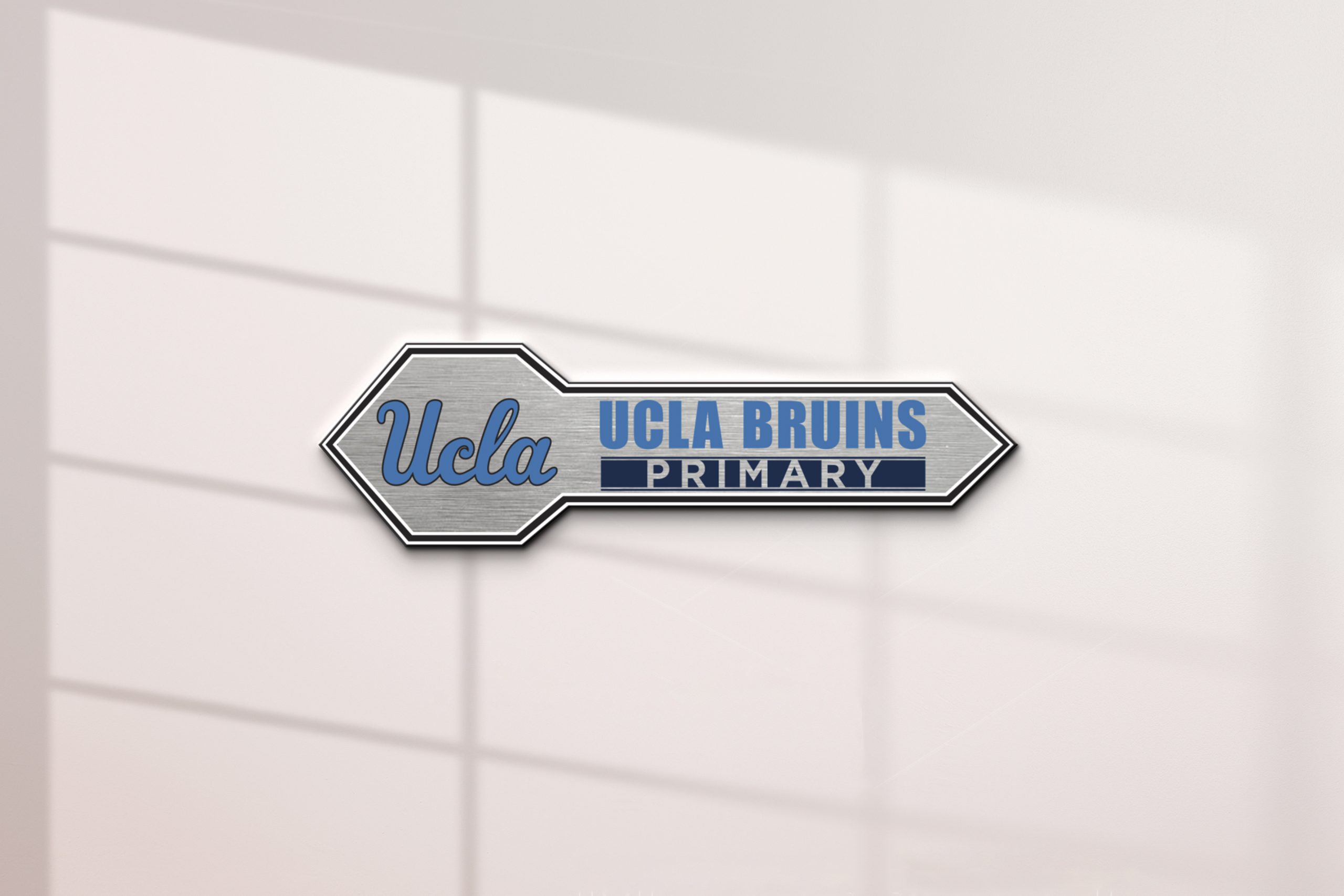 UCLA Bruins Edition Acrylic Car Name Emblem 2 UCLA Bruins Edition Acrylic Car Name Emblem - Image 2