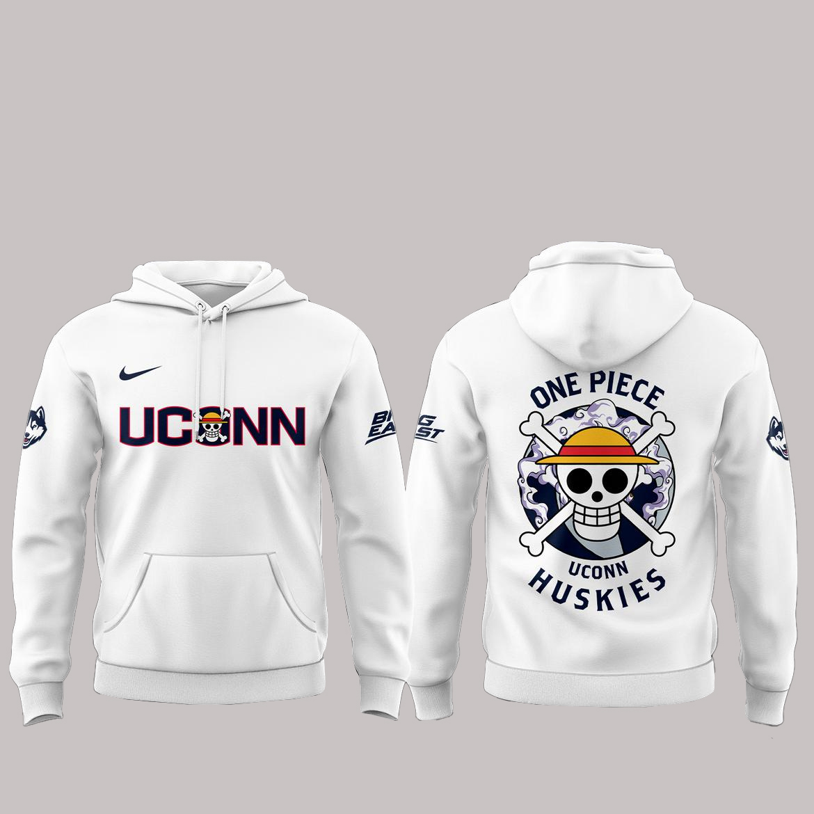 UConn Huskies x One Piece Night 2026 Celebrate Shirt 2 UConn Huskies x One Piece Night 2026 Celebrate Hoodie