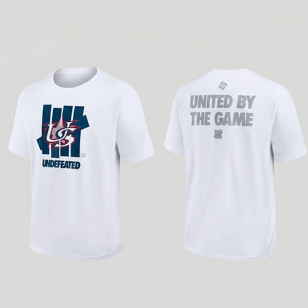 USA Baseball 2026 World Baseball Complex Undefeated United By The Game T-Shirt 1 USA Baseball 2026 World Baseball Complex Undefeated United By The Game T-Shirt