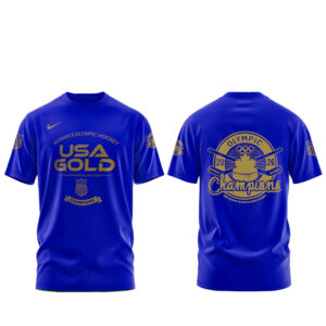 USA Hockey Gold Medal Milano Cortina 2026 Champions T-Shirt