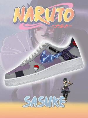 Uchiha Sasuke Version 1 Air Force 1 Shoes Sneakers