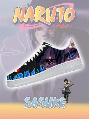 Uchiha Sasuke Version 2 Air Force 1 Shoes Sneakers