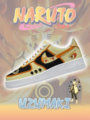 Uzumaki Naruto Air Force 1 Shoes Sneakers